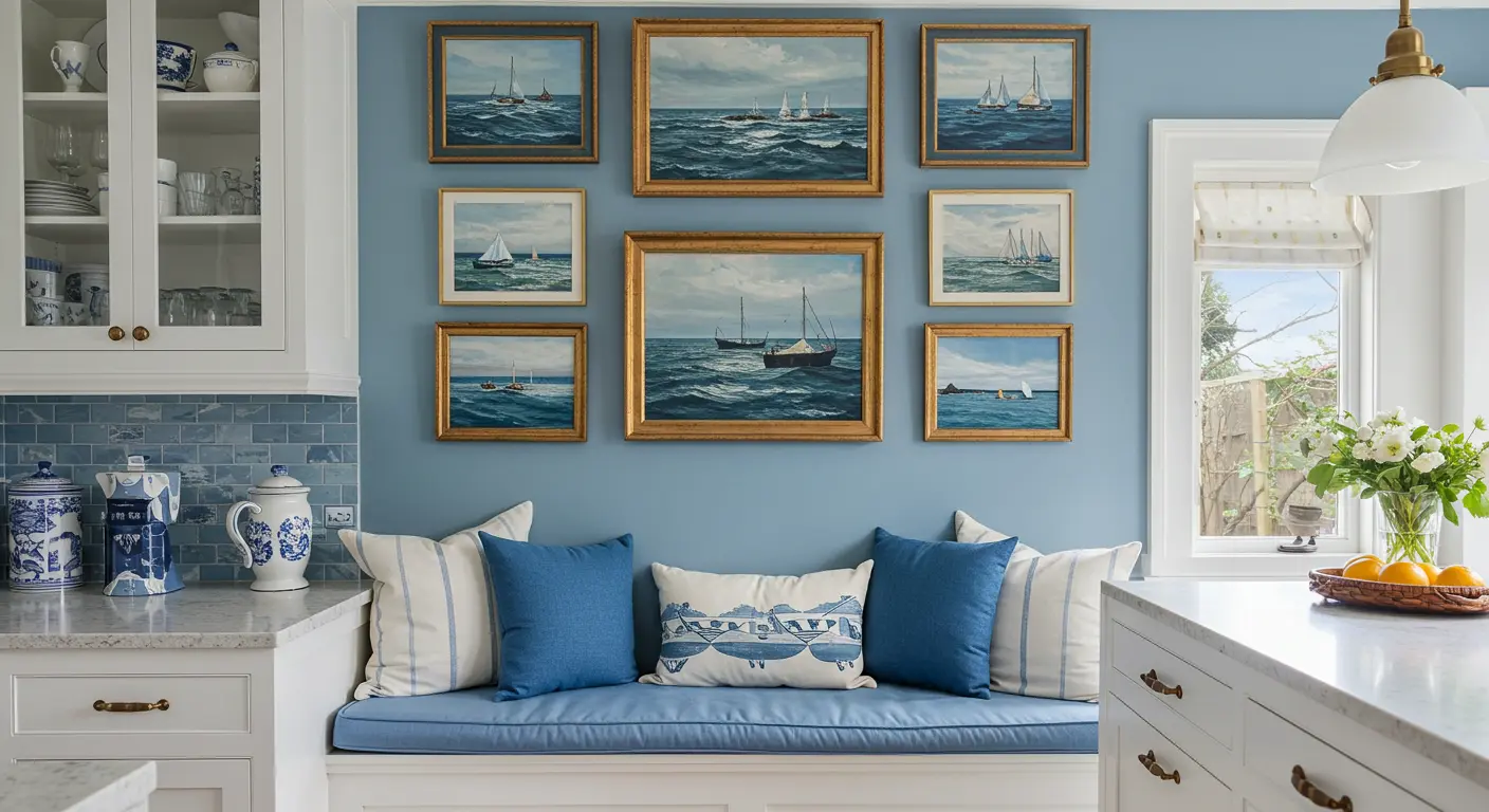 8 Perfect Blue and White Kitchens: A Design Classic - Mokze