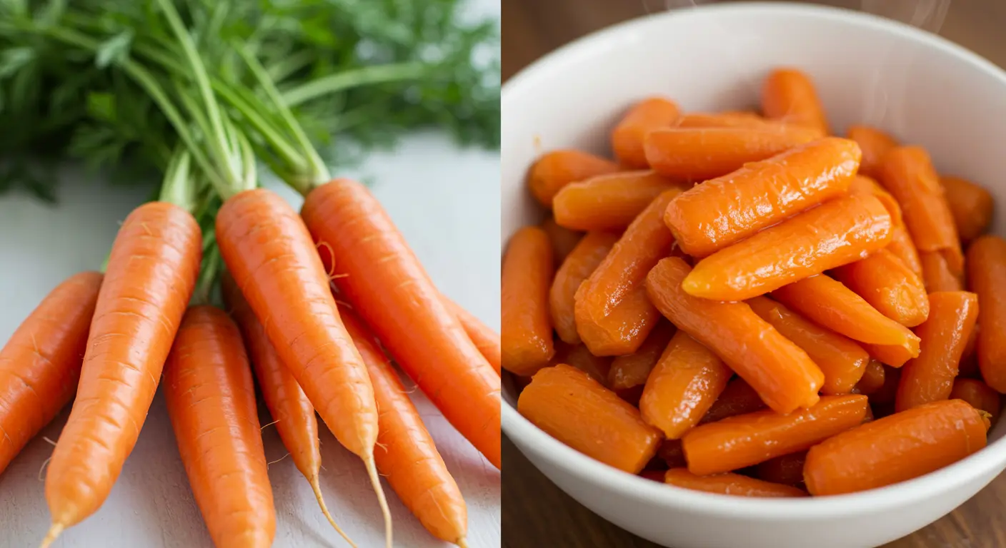 Raw Carrots vs Cooked Carrots