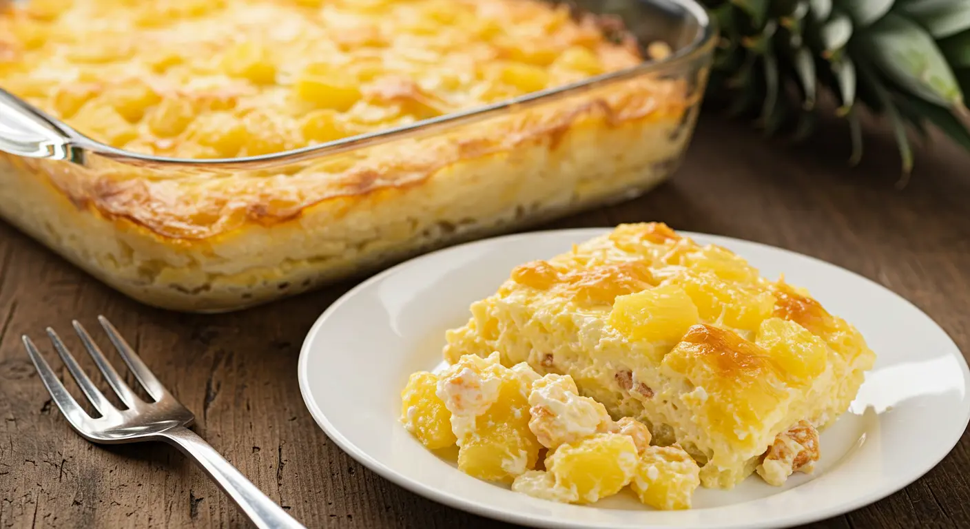 pineapple dessert made with ritz crackers recipe