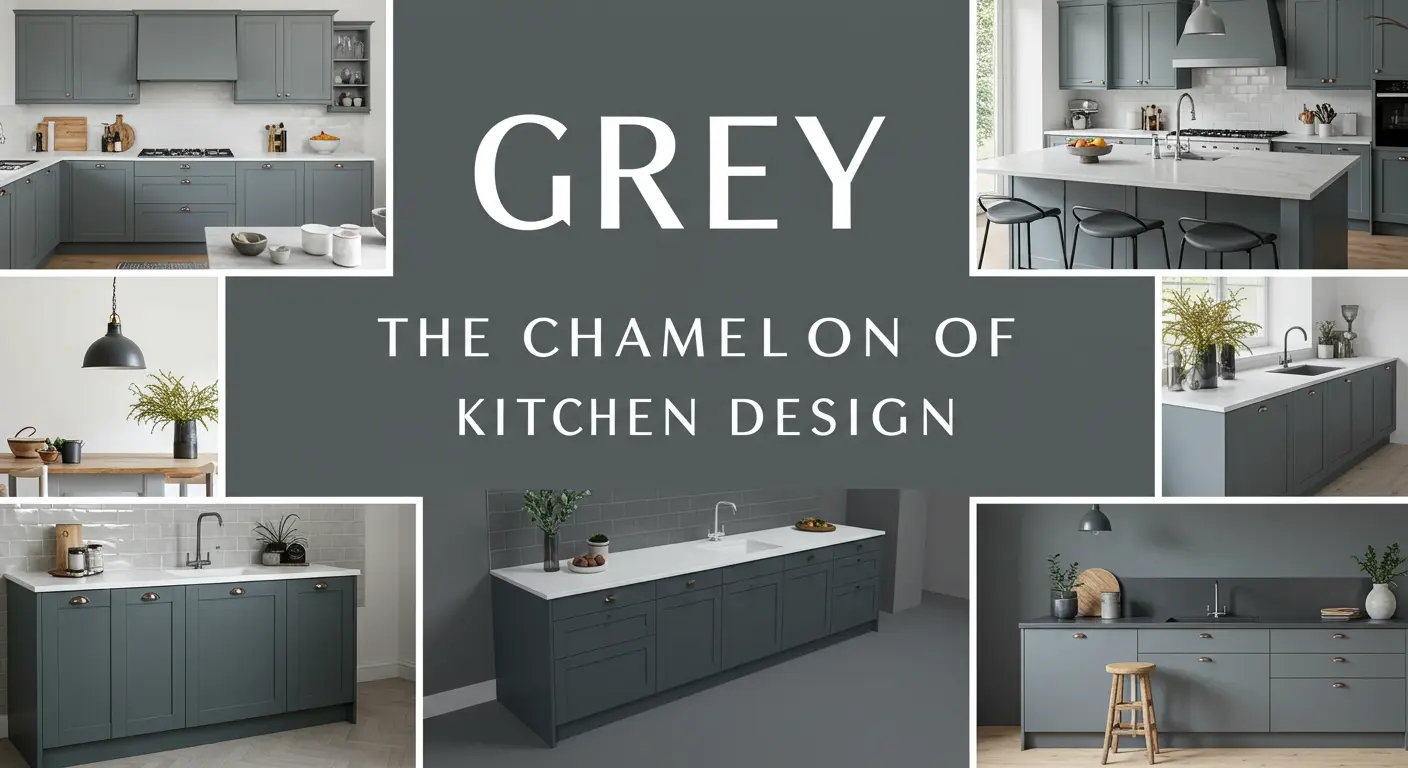 the timeless allure of grey kitchen cabinets