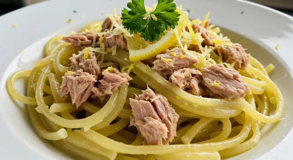 Tuna and Lemon Pasta