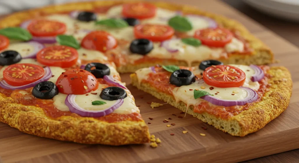 Gluten-Free Pizza with Cauliflower Crust