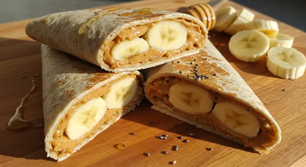Peanut Butter Banana Wrap
