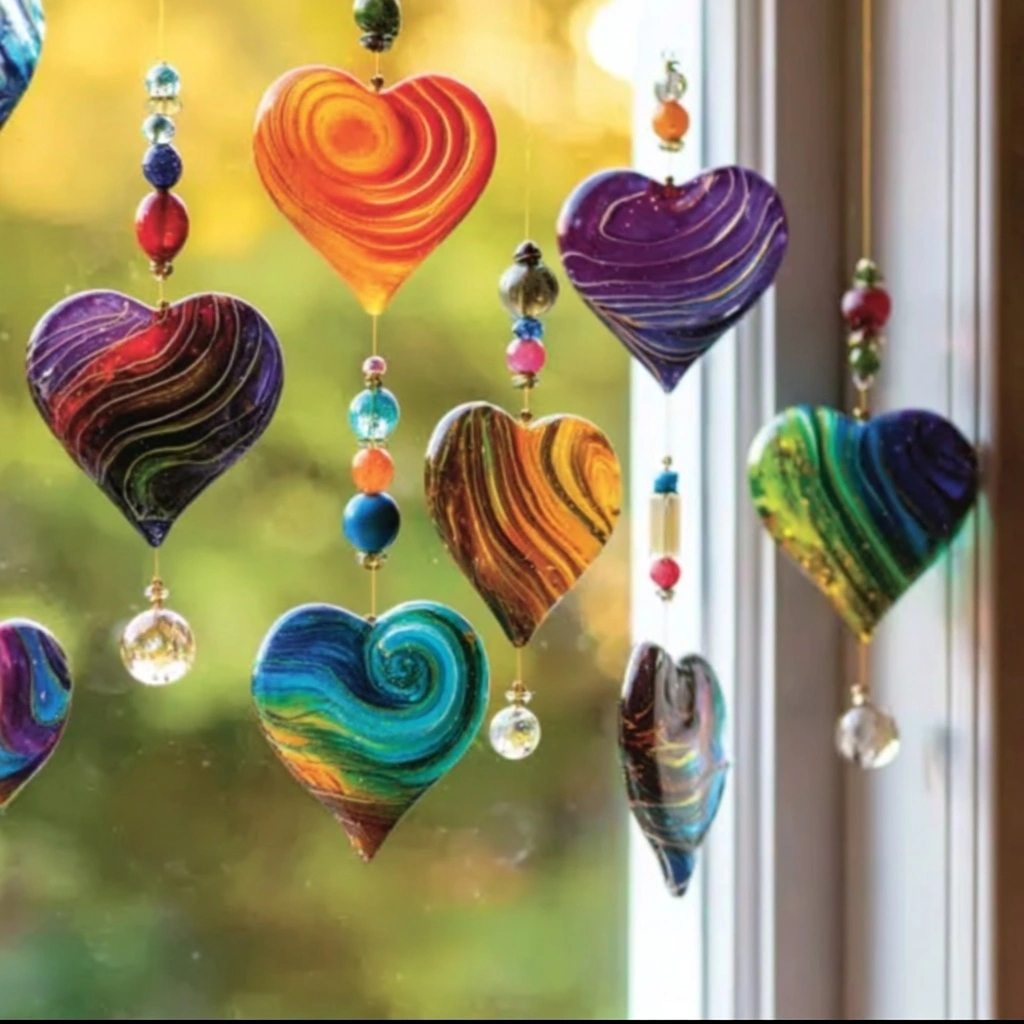 DIY Glue Suncatchers