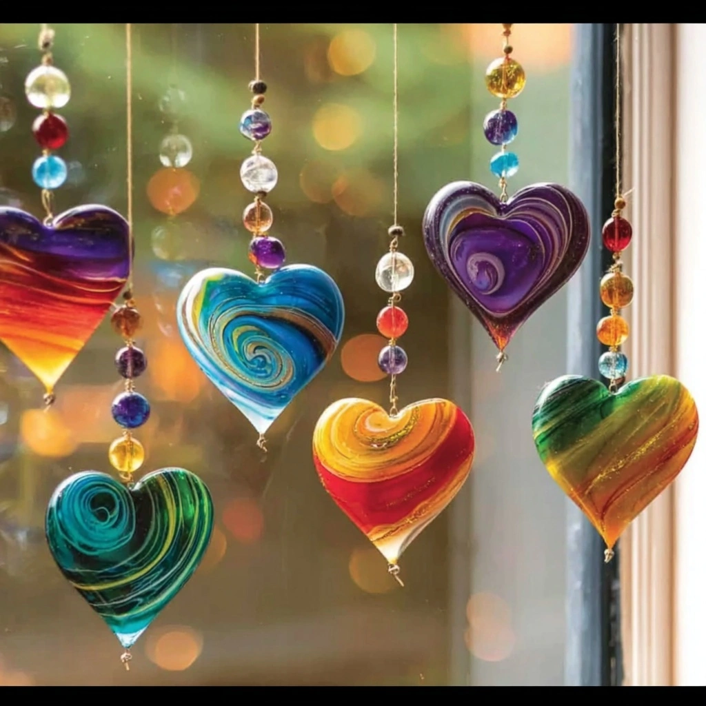 DIY Glue Suncatchers