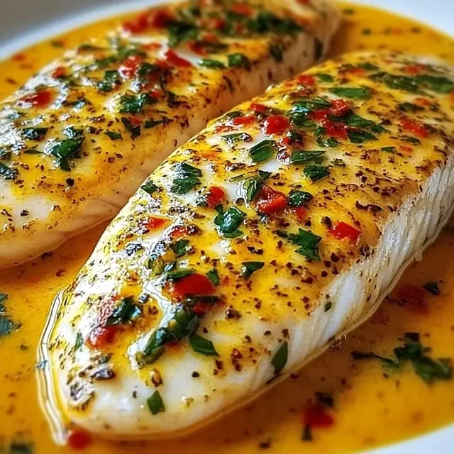 Red Snapper with Creamy Creole Sauce