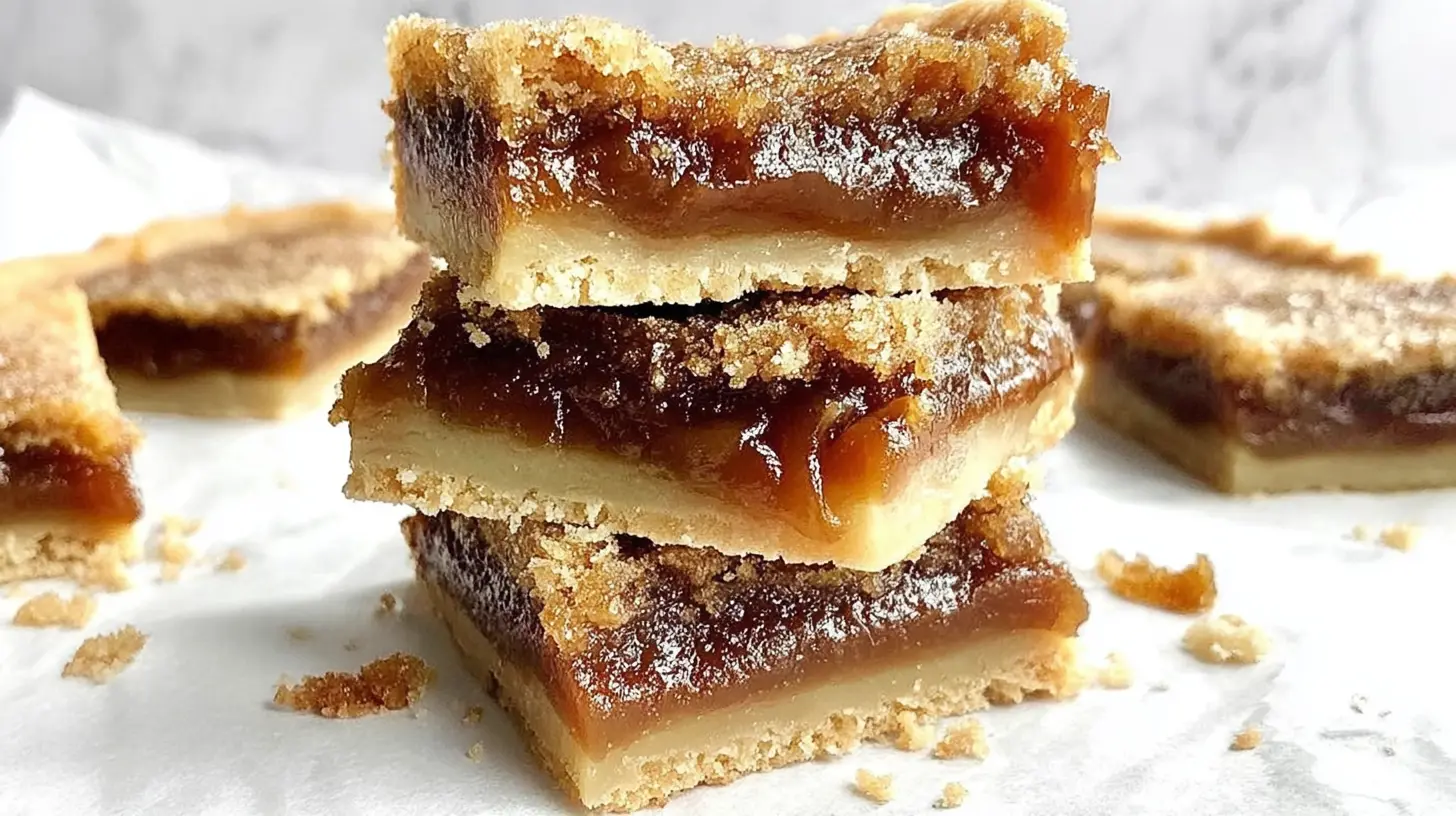 Salted Caramel Butter Tart Squares Recipe