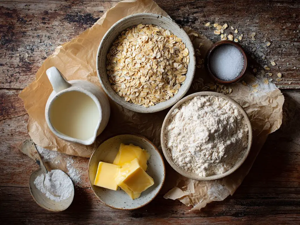 Scottish Bannock Ingredients