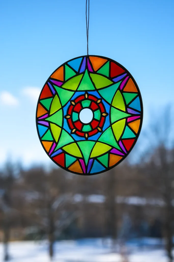 How to Make a CD Suncatcher