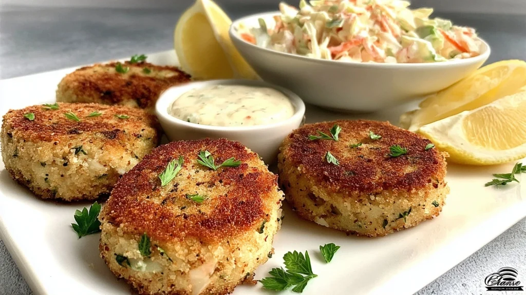 Behind Nova Scotia Fish Cakes