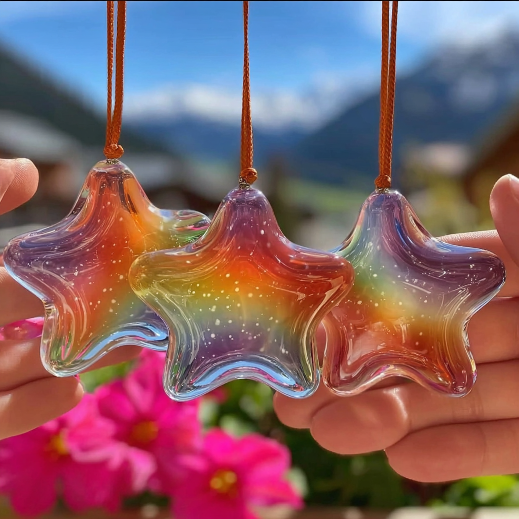 Crayon Star Sun Catchers