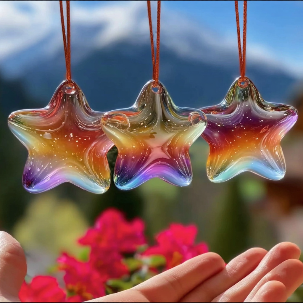 Crayon Star Sun Catchers