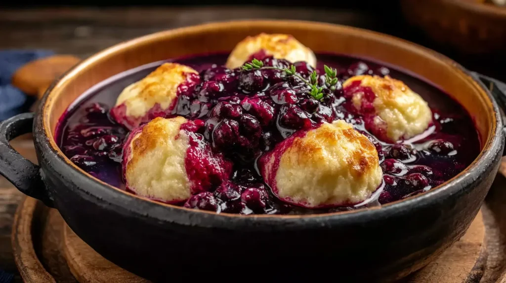 Nova Scotia Blueberry Grunt Recipe