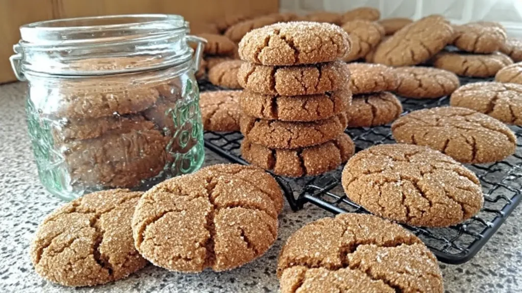 Nova Scotia Ginger Molasses Cookies