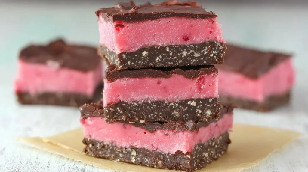 Raspberry Nanaimo Bars Recipe
