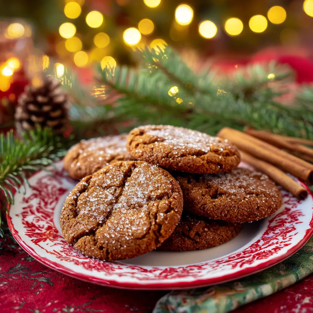 Nova Scotia Ginger Molasses Cookies