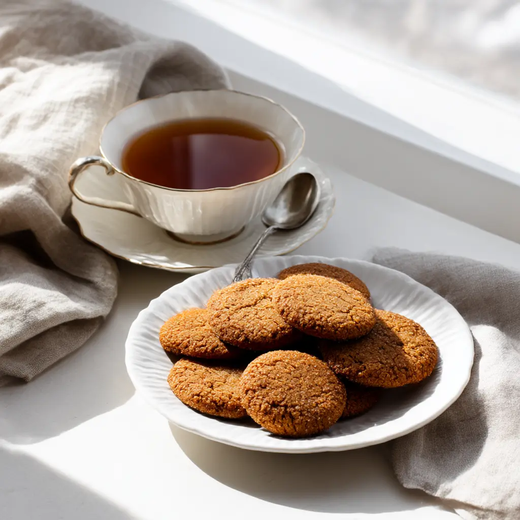 Soft, chewy Nova Scotia ginger molasses cookies made with warm spices and fancy molasses.