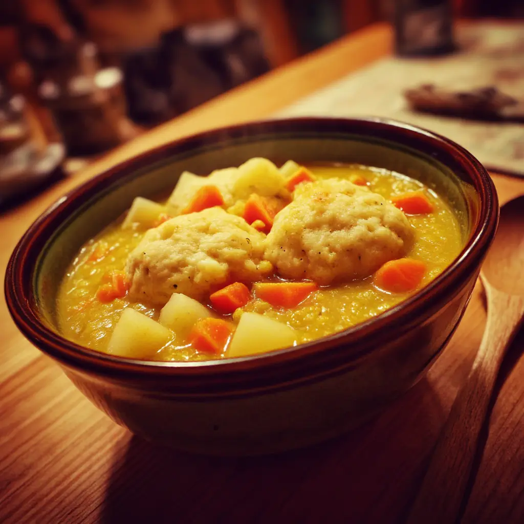 Newfoundland Pea Soup with Doughboys