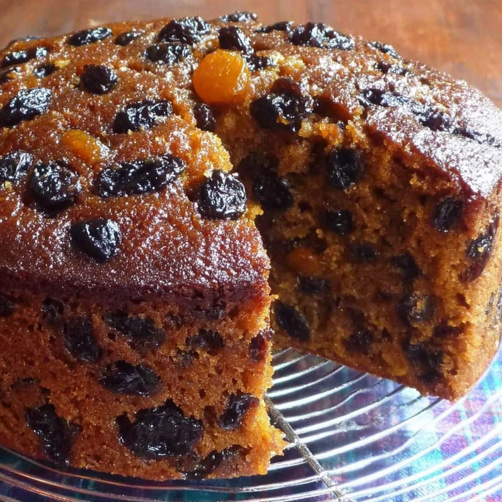 Dark Fruit Cake — Old-Fashioned Holiday Classic
