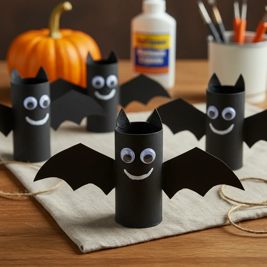 DIY Toilet Paper Roll Bats