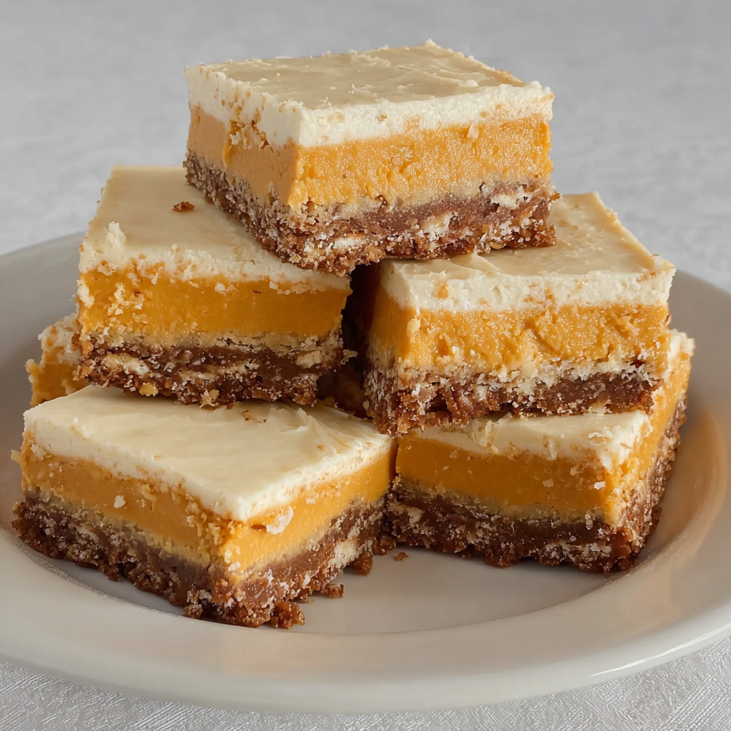 Pumpkin Spice Nanaimo Bars