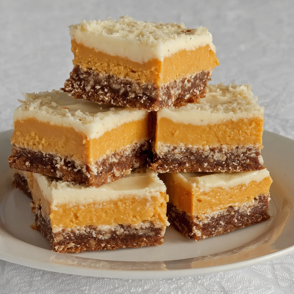 Pumpkin Spice Nanaimo Bars