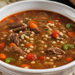 Old-Fashioned Beef Barley Soup