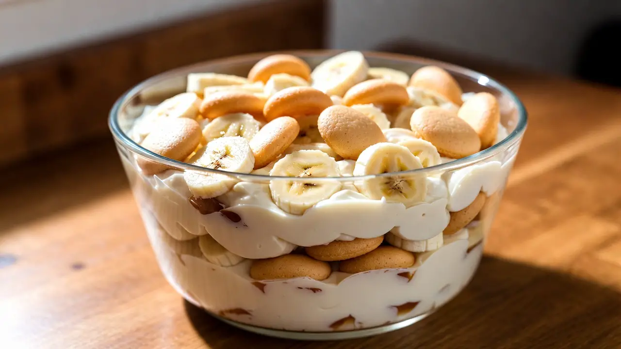 banana pudding with Nilla Wafers