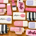 Main image of Birthday cookies with makeup theme