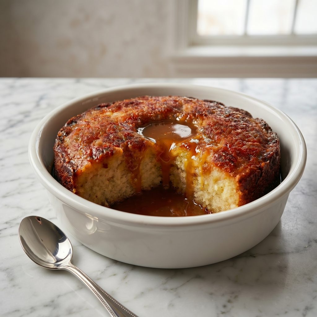 Classic Canadian Pouding Chômeur (Maple Syrup Cake)