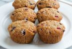 Cranberry Flax Muffins (Healthy, Moist & Flavorful)