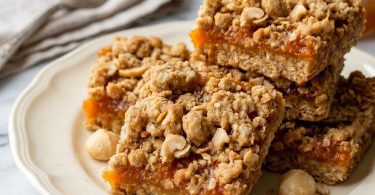 Newfoundland Apricot Crumbles (Buttery Oat Squares with Sweet Apricot Filling)