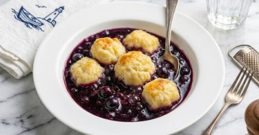 Nova Scotia Blueberry Grunt (Classic East Coast Dessert)