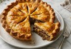 Old Acadian Style Tourtière (Traditional Meat Pie)