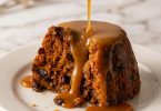 Steamed Molasses Raisin Pudding (Classic Newfoundland Dessert)