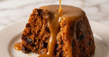 Steamed Molasses Raisin Pudding (Classic Newfoundland Dessert)