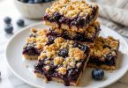 Blueberry Crumb Bars (Buttery, Juicy & Irresistible)