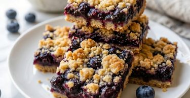 Blueberry Crumb Bars (Buttery, Juicy & Irresistible)