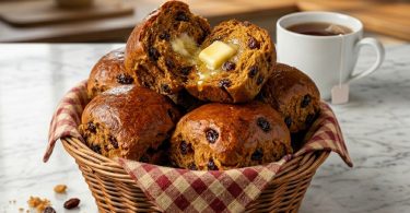 Newfoundland Molasses Raisin Tea Buns (Warm, Cozy & Full of Memories)