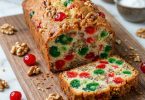 Walnut and Candied Cherry Loaf (Moist, Festive & Full of Flavor)