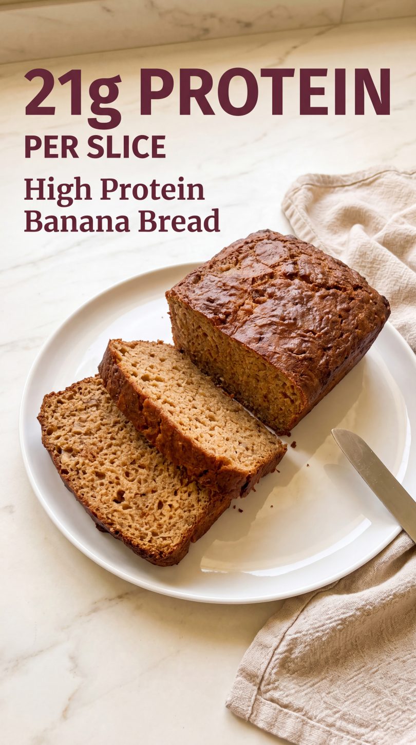 High Protein Banana Bread